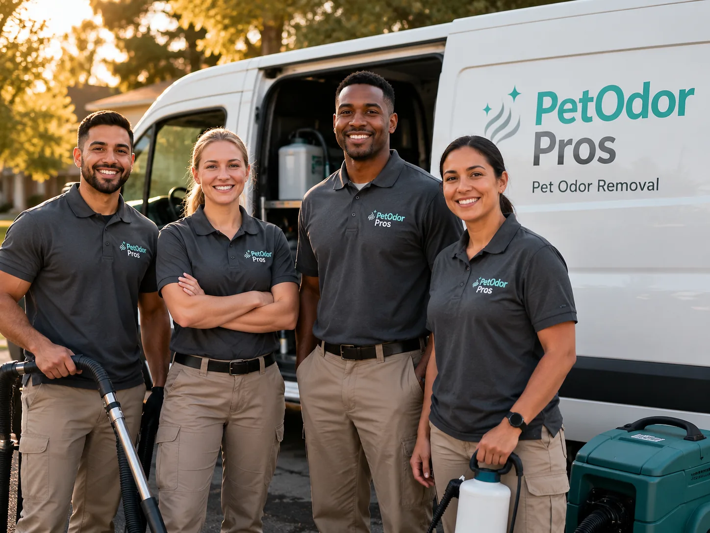 Pet Odor Removal team serving Three Rivers, CA